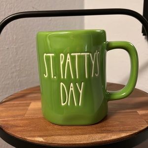 Rae Dunn St. Patty’s Day Green Mug New